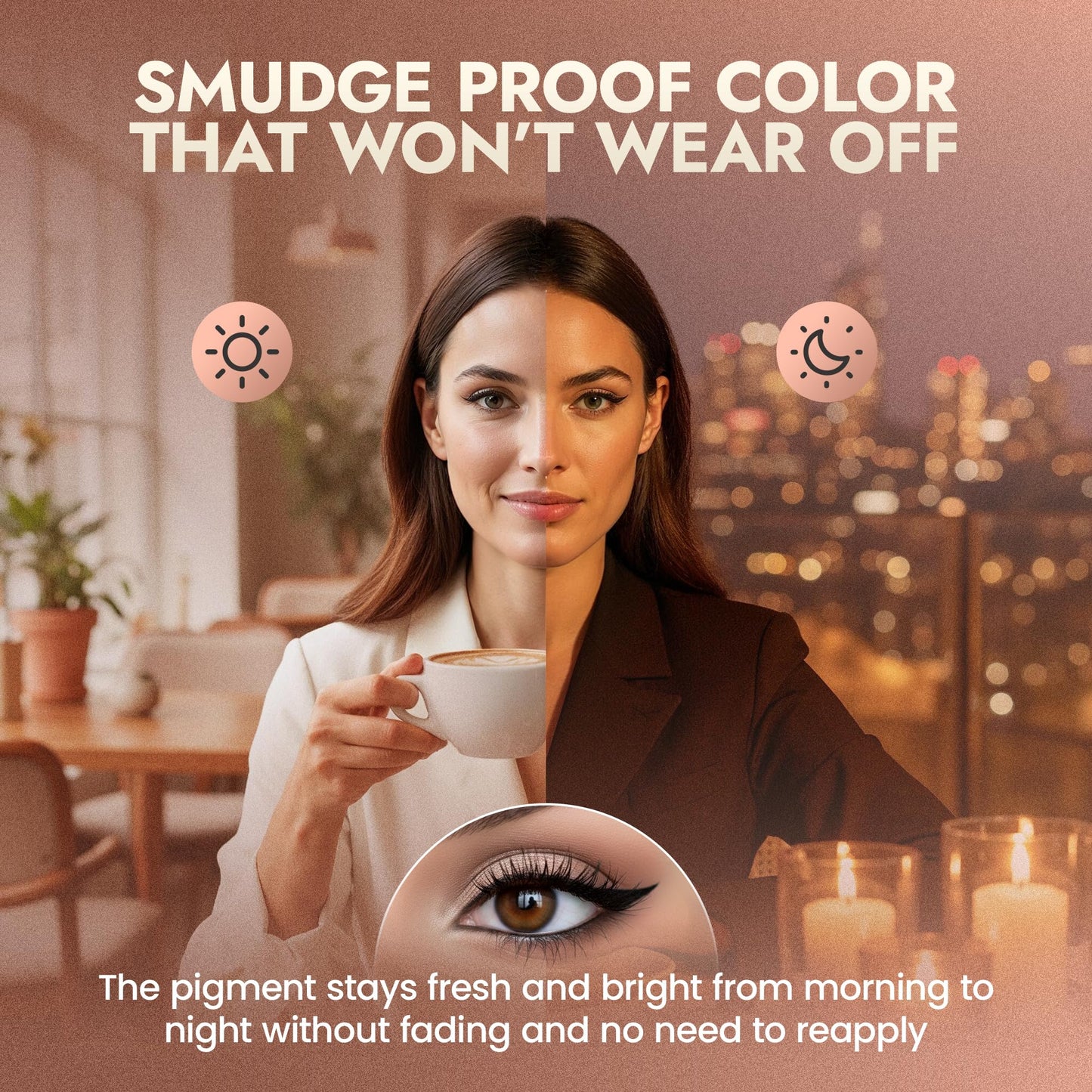 Natural Eyeliner Pencil, Black - Hypoallergenic, Water & Smudge Proof Eyeliner for sharp Lines and Defined Eyes - Long-Lasting, Organic & Cruelty-Free