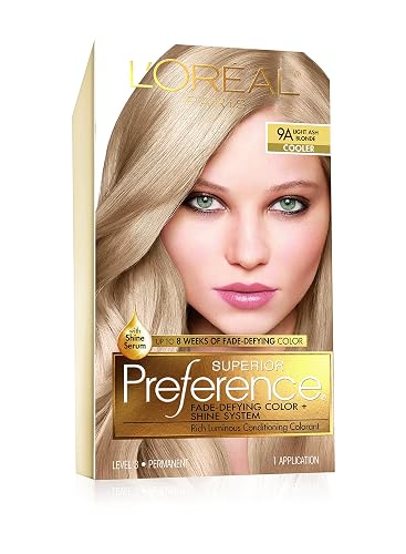 L’Oreal ParisSuperior Preference Light Ash Blonde 9A Cooler,1 Each (Pack of 4)