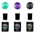 UV-Nails Minerva Set of 3 UV or LED gel polish Beauty & Personal Care UV-NAILS