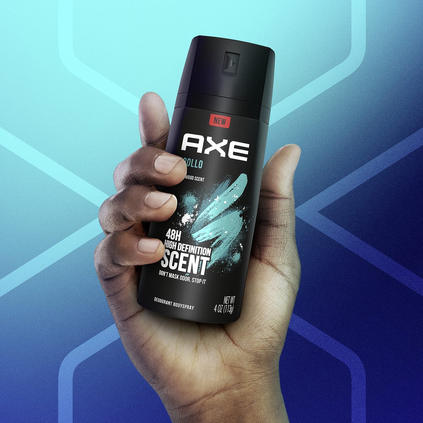 AXE Apollo Body Spray Deodorant for Long-Lasting Odor Protection, Sage & Cedarwood Deodorant for Men Formulated Without Aluminum 4oz 4 Count Beauty and Personal Care AXE