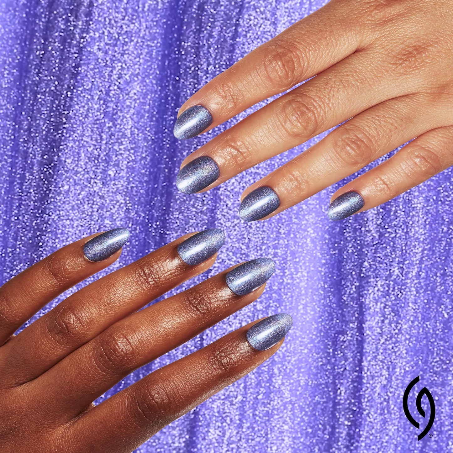 China Glaze CG Nail Lacquer Slay Delivered - Holographic Deep Blue & Purple Nail Polish, Quick Dry Iridescent Shift, High Shine Shimmer for Salon Beauty & Personal Care China Glaze