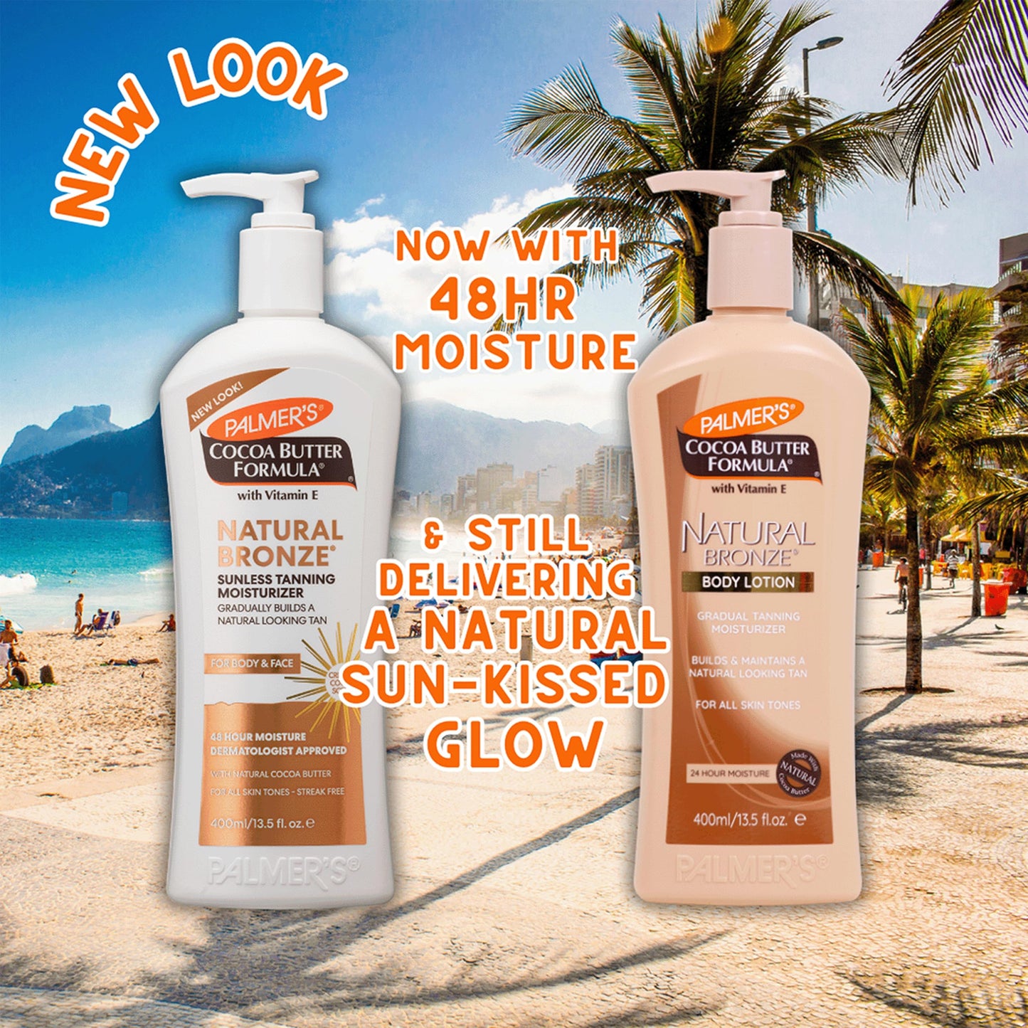 Palmer's Cocoa Butter Natural Bronze Body Lotion for Unisex, 8.5 Ounce