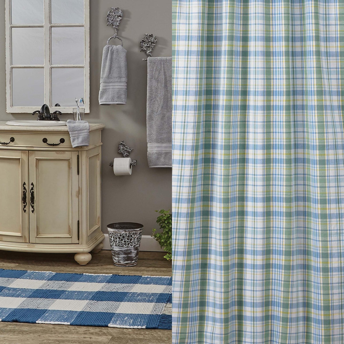 Park Designs Sarasota Shower Curtain, 72 x 72