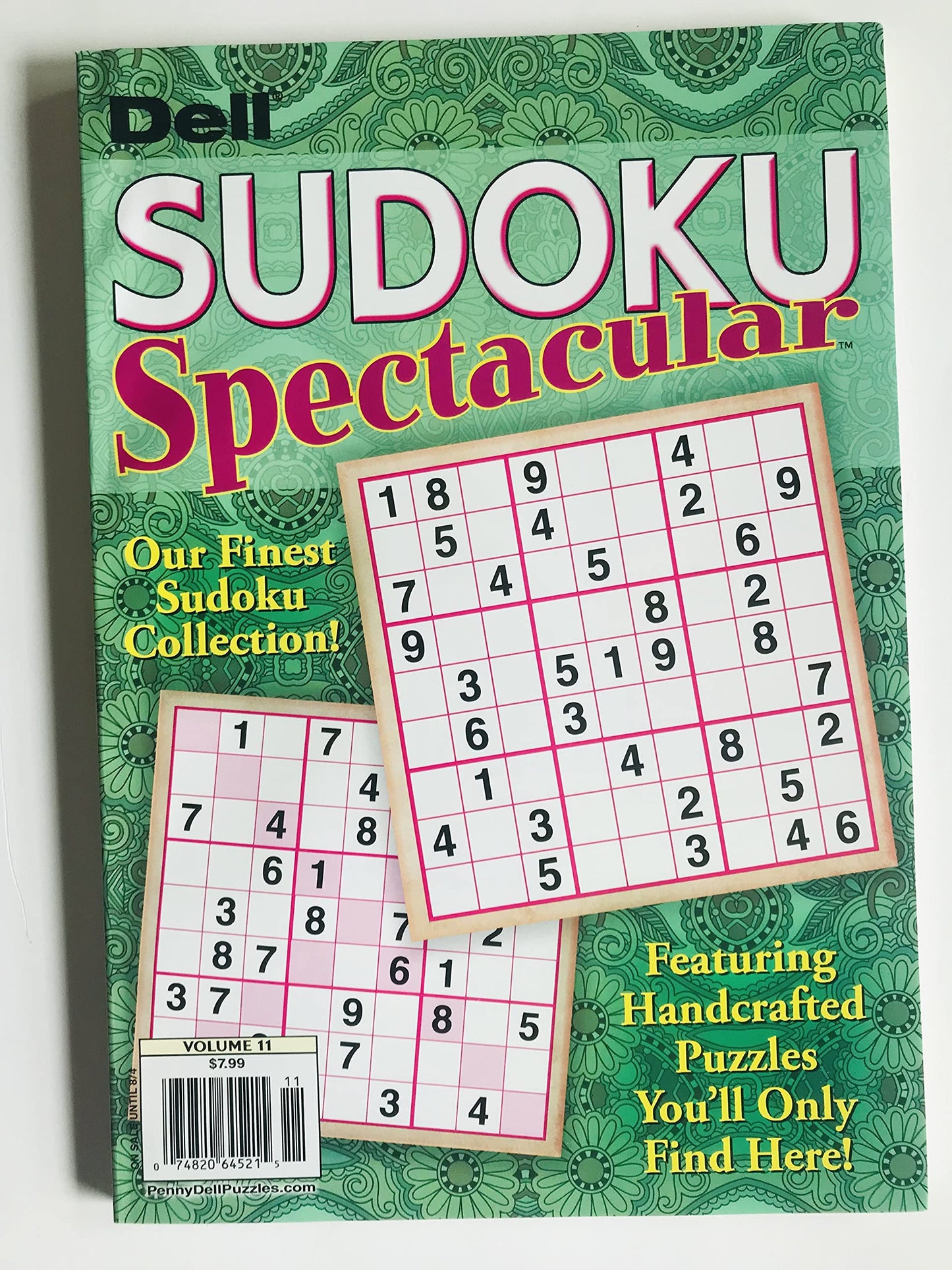 Volume 11, 12, and 13 of The Sudoku Spectacular Puzzles from Penny Press Collector's Series