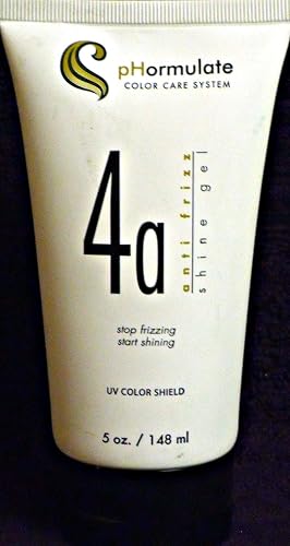 pHormulate Color Care System 4a Anti-frizz Shine Gel UV color shield, 5 oz