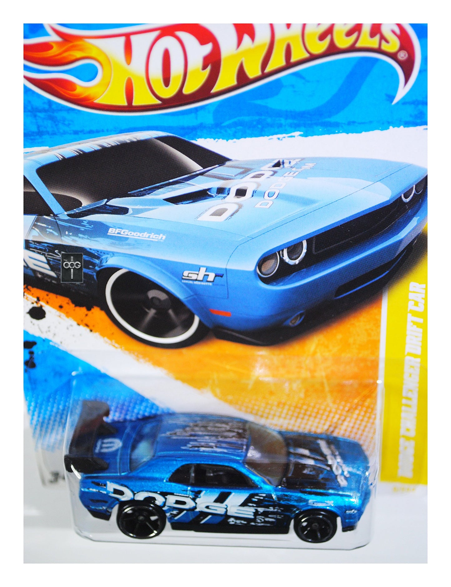 Hot Wheels 2011 2011 New Models Blue Dodge Challenger Drift CAR 6/50