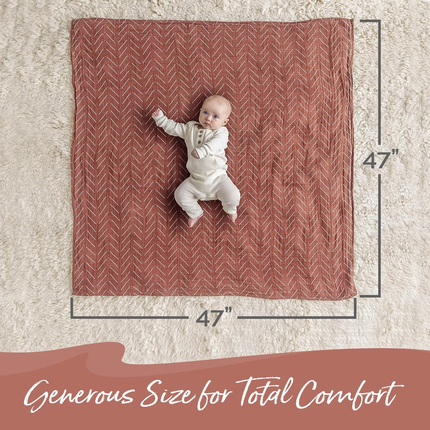 Itzy Ritzy Breastfeeding Boss Multi-Use Cover - A Nursing Cover, Swaddle, Car Seat, Tummy Time Mat & Burp Cloth All in One - Made of Soft Muslin…