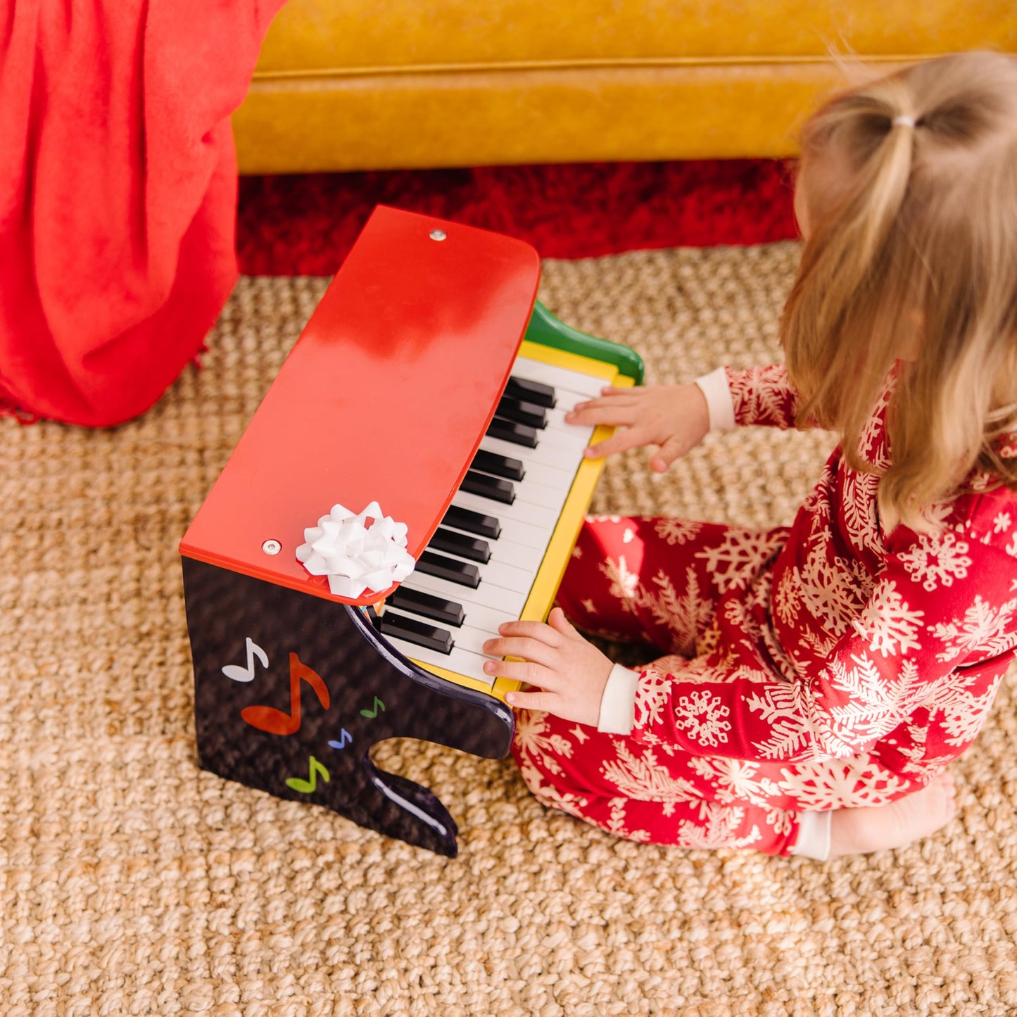 Melissa & Doug Learn-to-Play Piano with 25 Keys and Color-Coded Songbook Toy Piano Kids, Toddler Toys for Ages 3+