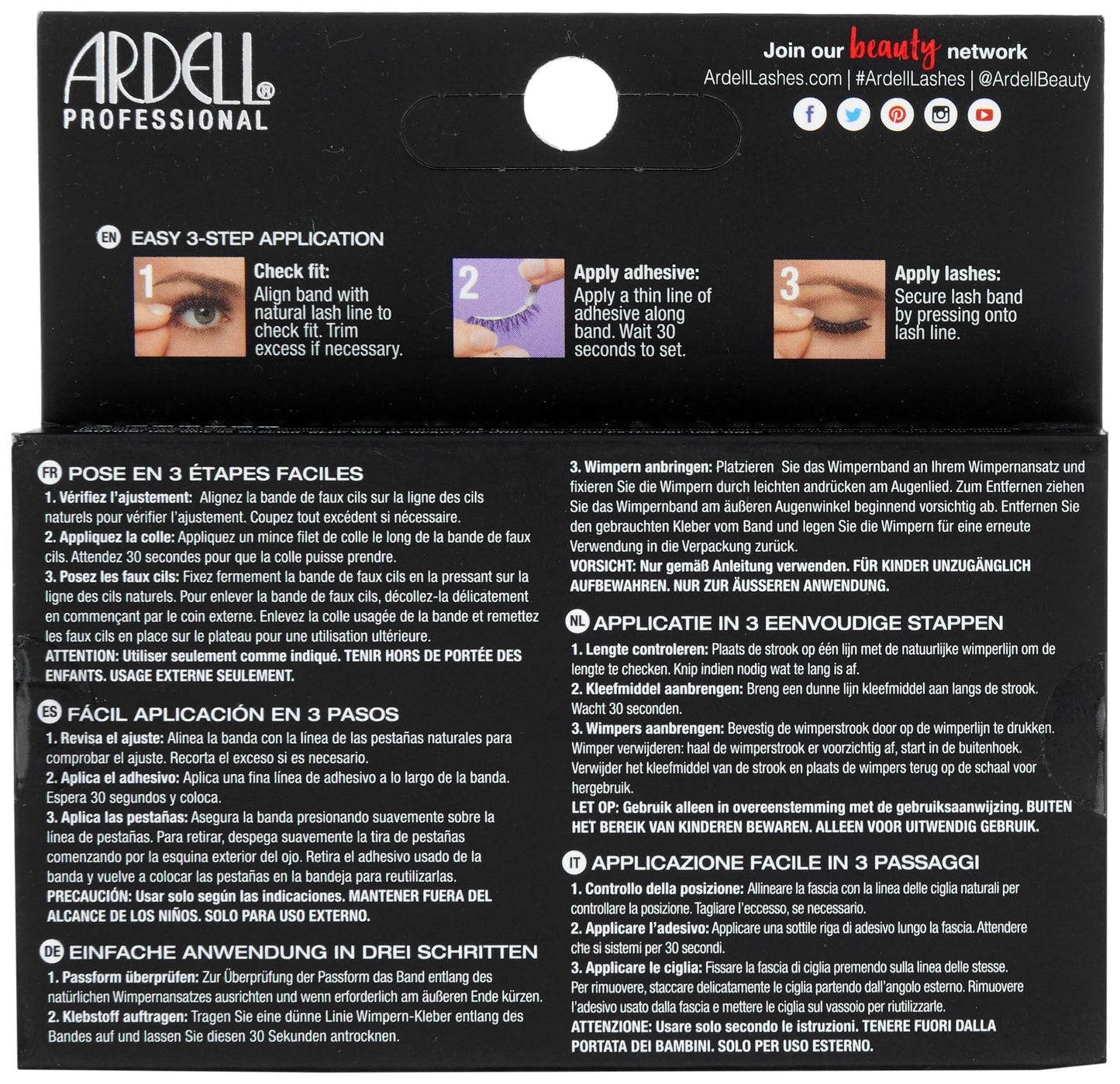 Ardell Faux Mink 814 2 Pairs