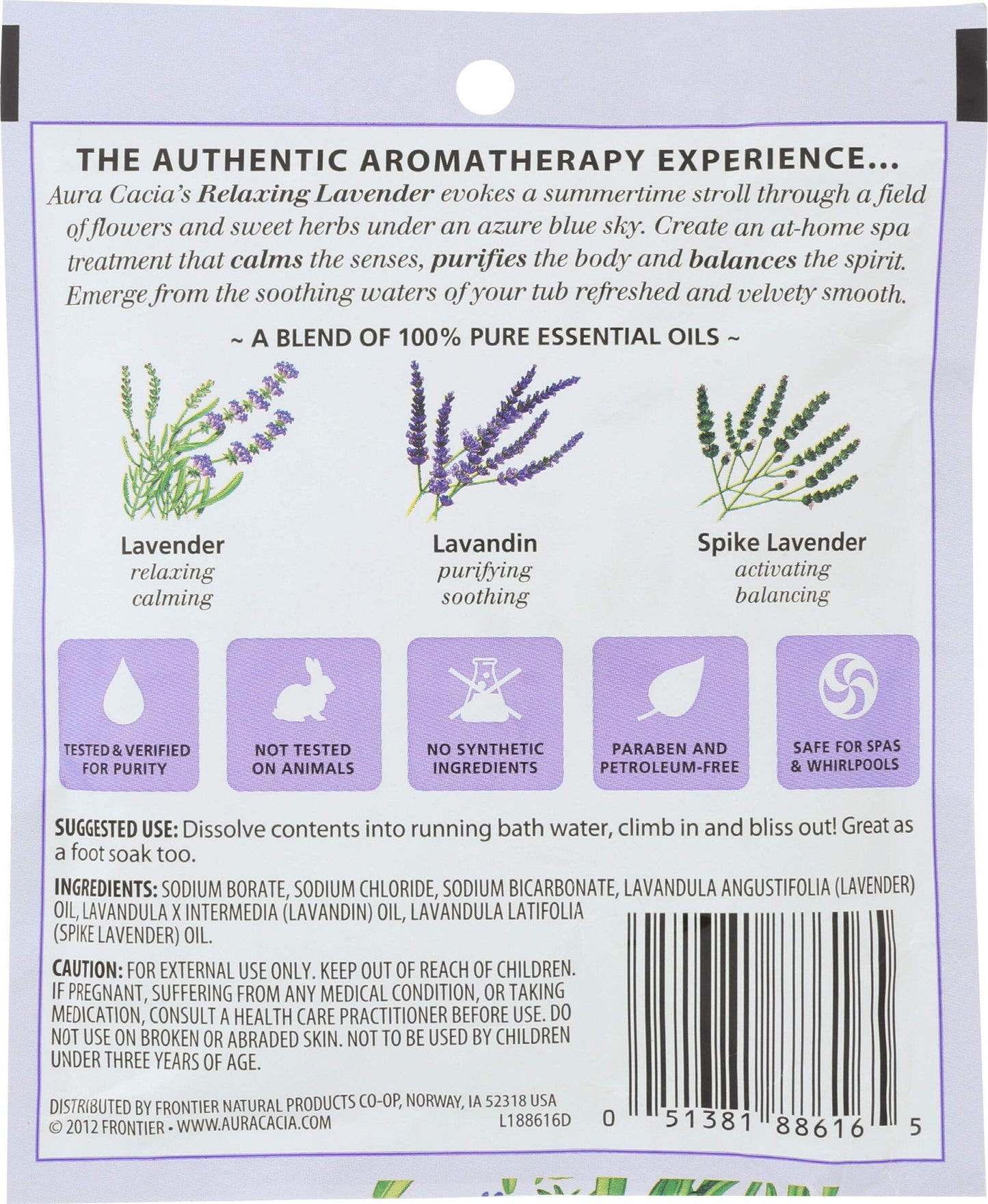 Aura Cacia Bath Mnrl Lavendar Relaxing Beauty and Personal Care Aura Cacia