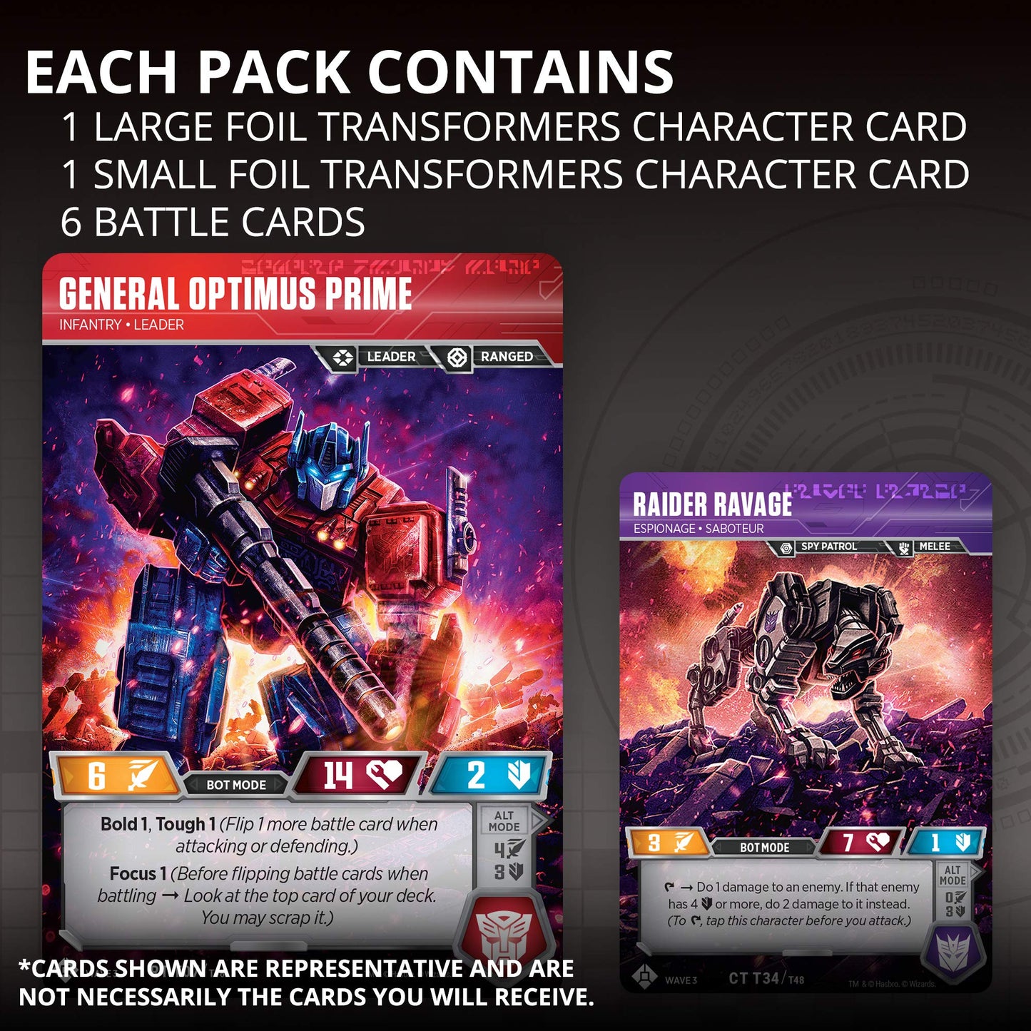 Transformers TCG: War for Cybertron - Siege Booster Display