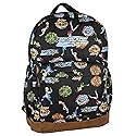 INTIMO Beyblade Burst Spinner Top Allover Characters Anime Pattern School Book Bag Backpack