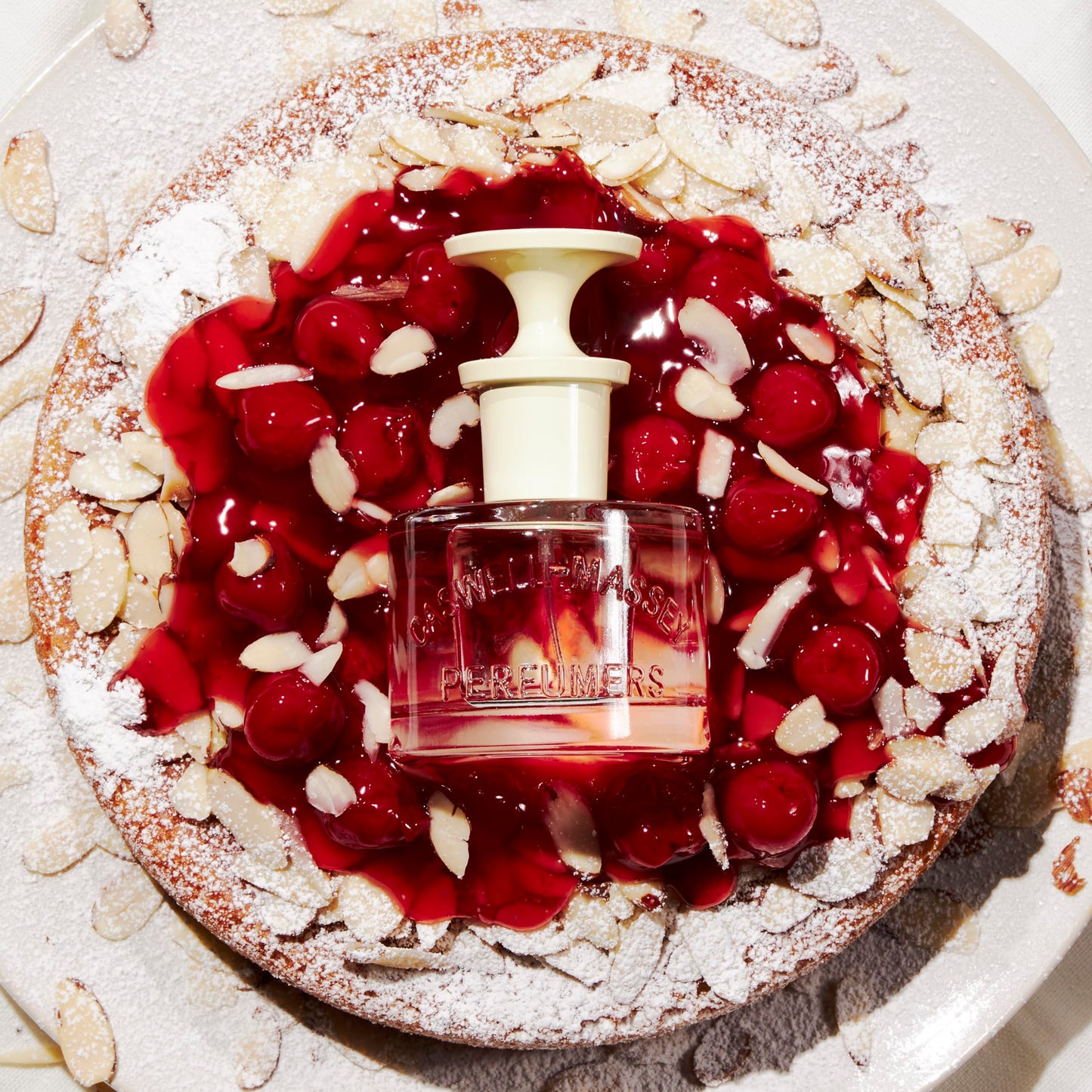 Caswell-Massey Almond Eau de Toilette, Cherry, Almond Flower, Sandalwood Fragrance, Perfume for Women, 2.0 Fl Oz