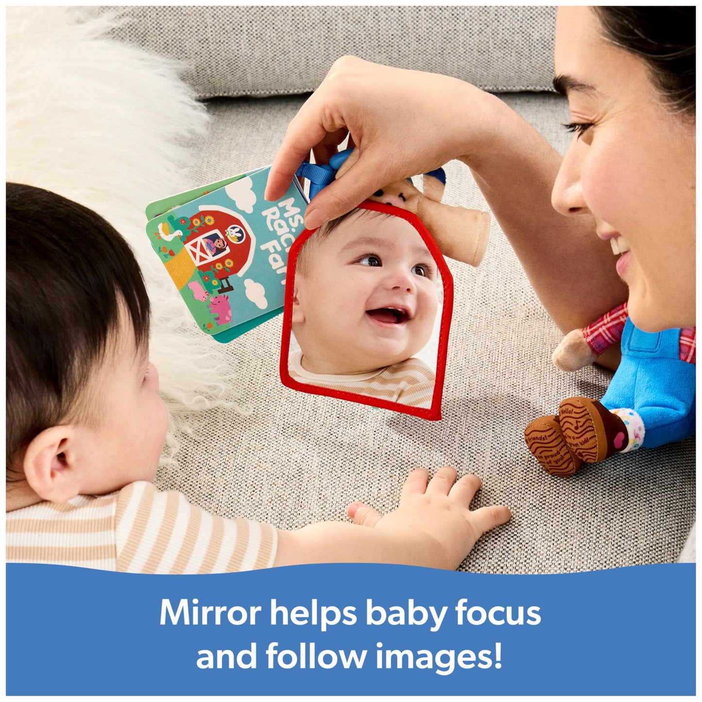 Ms. Rachel Official Farm Friends Baby Registry Gift Set with Plush, Animals Cards & Finger Puppet, Educational Toys & Baby Toys for Girls & Boys Ages…