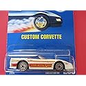 Hot Wheels Mattel Custom Corvette 200 White Car 1991