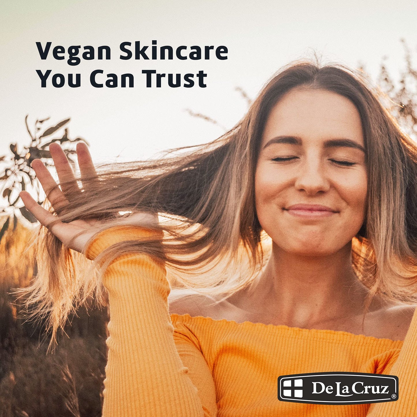 De La Cruz Sweet Almond Oil - Expeller Pressed Almond Oil for Skin and Hair 2 FL. OZ. (59 mL) - 6 Bottles