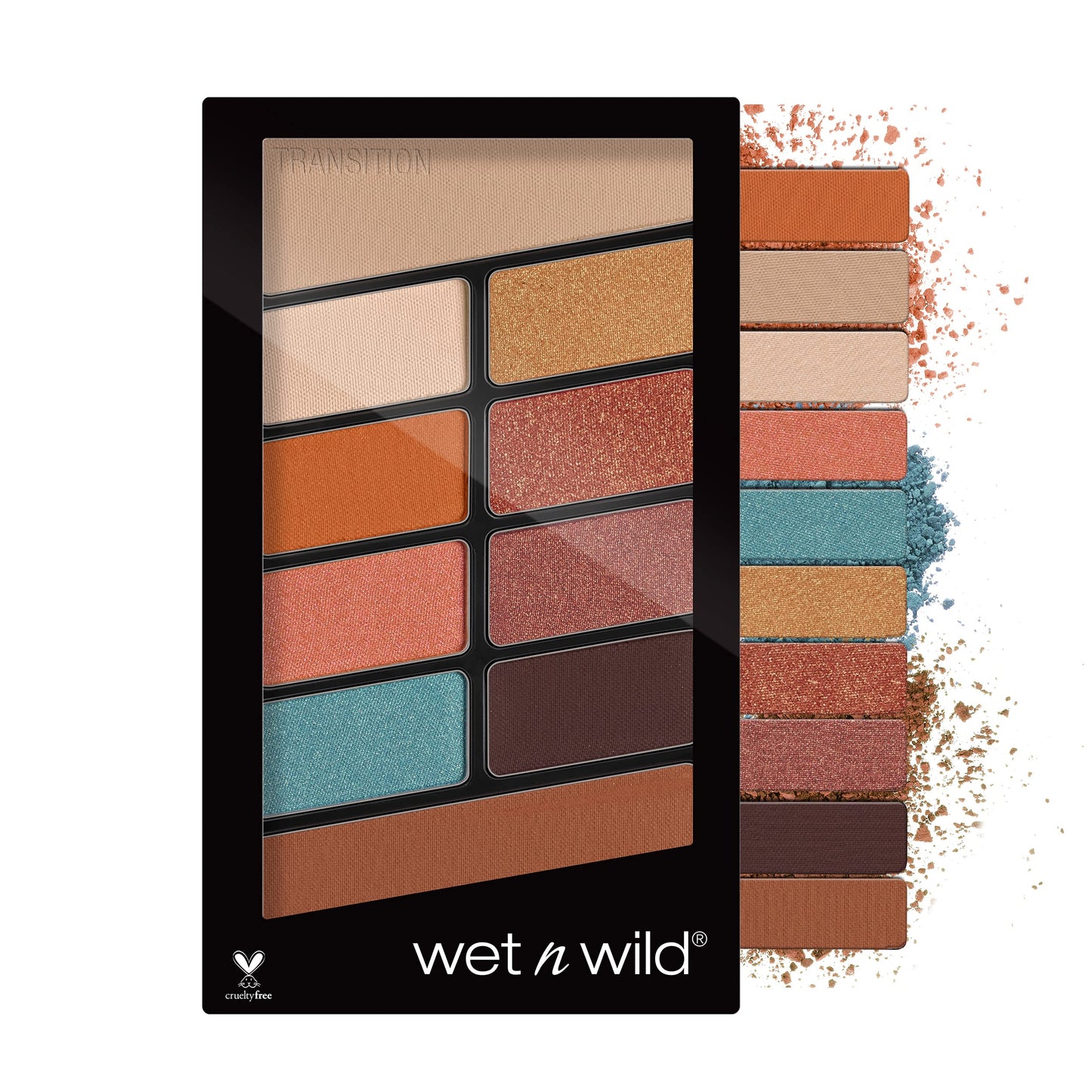 wet n wild Color Icon Eyeshadow Makeup Palette 10 Pan, Not a Basic Peach