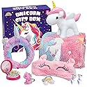 Unicorn Gifts for Girls, Glow in The Dark Blanket, Night Light Kit, Magical Unicorn Toys for Kids, Soft Blanket for Girls Ages 3 4 5 6 7 8 Years Old.