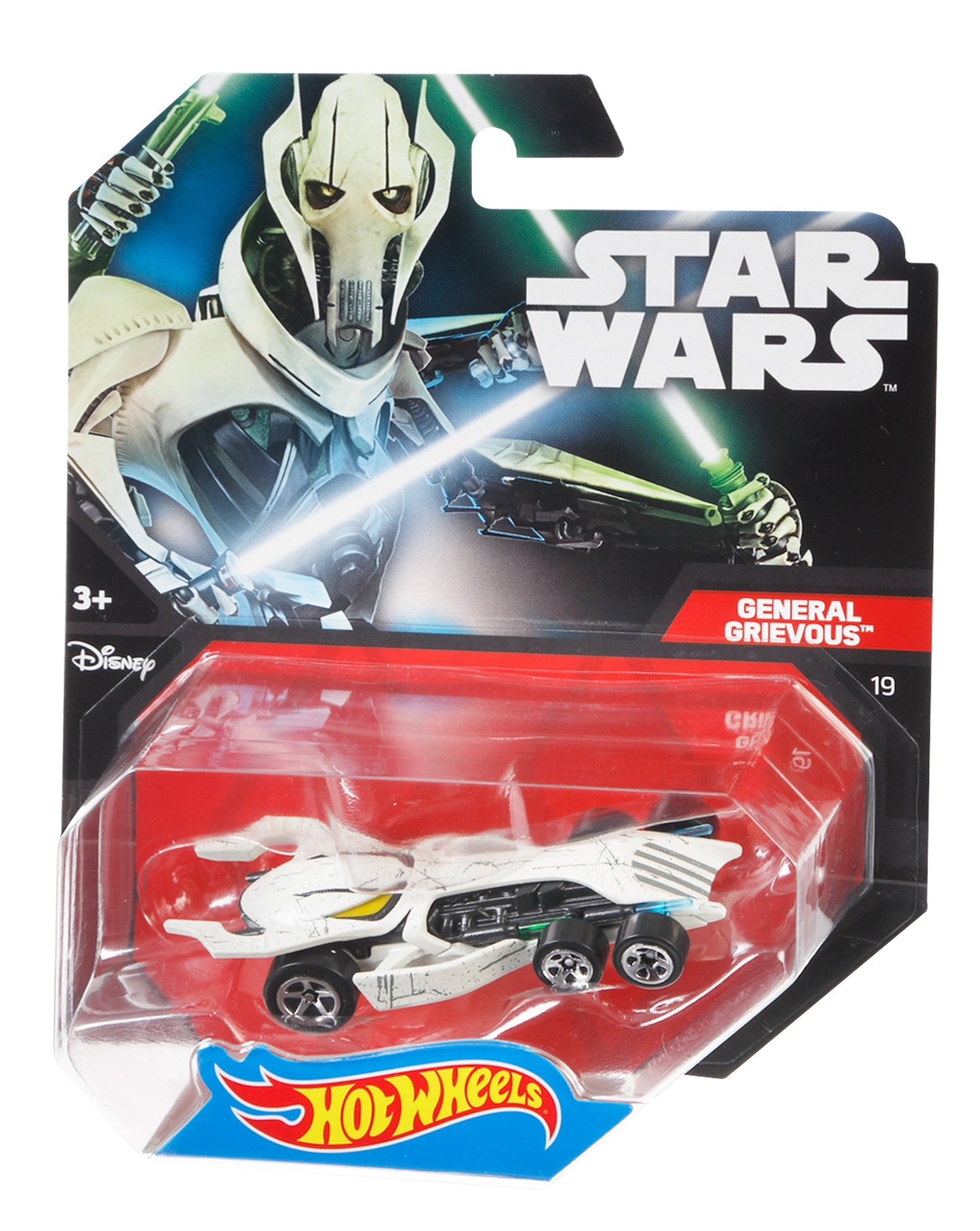 Hot Wheels Star Wars Character Car, General Grievous