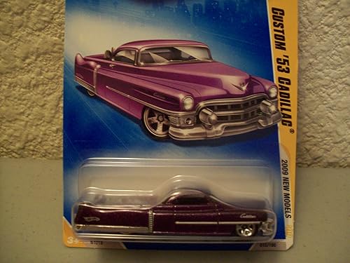 Hot Wheels 2009 New Models Purple Custom 53 Cadillac 1:64 Scale