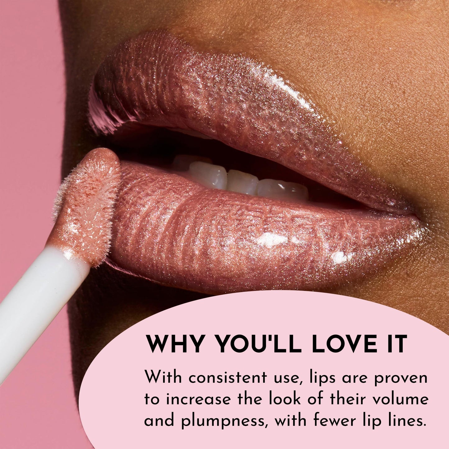 Lawless Forget the Filler Lip Plumping Line Smoothing Gloss - Daisette - Premium Volumizing Lip Gloss with Natural Ingredients Designed to Plump,