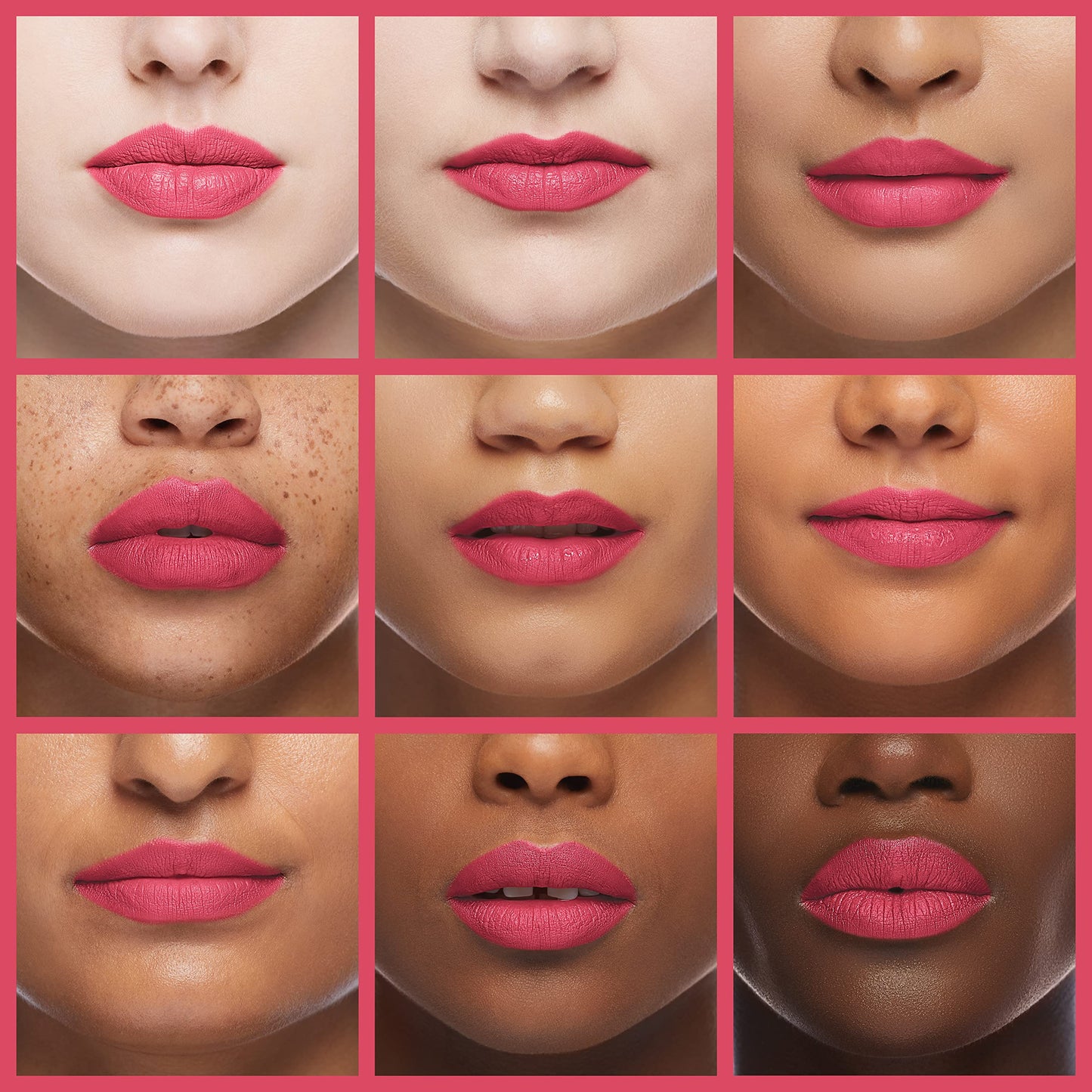 Almay Lip Vibes, Be Fearless, 0.14 Ounce, matte lipstick