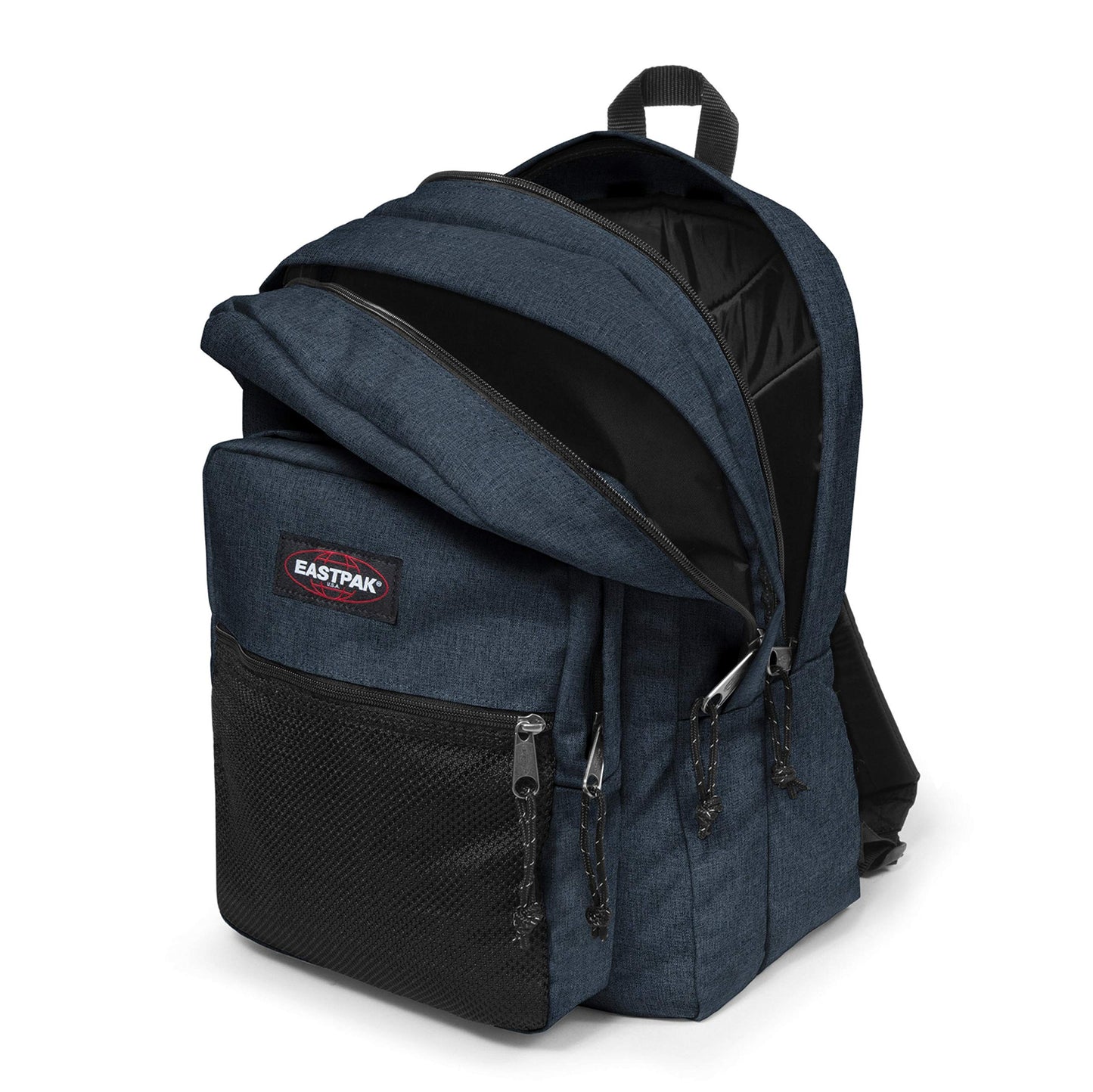 Eastpak Pinnacle Backpack - Bag for School, Travel, Work, or Bookbag - Triple Denim