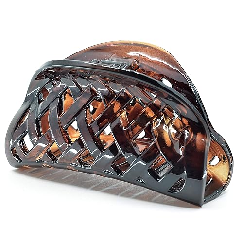 Camila Paris CP1807 French Hair Clip for Women Thick Hair for Long Curly Wavy Hair, Girls Hair Claw Clips Jaw, Durable Styling Big Claw Clip for Thick