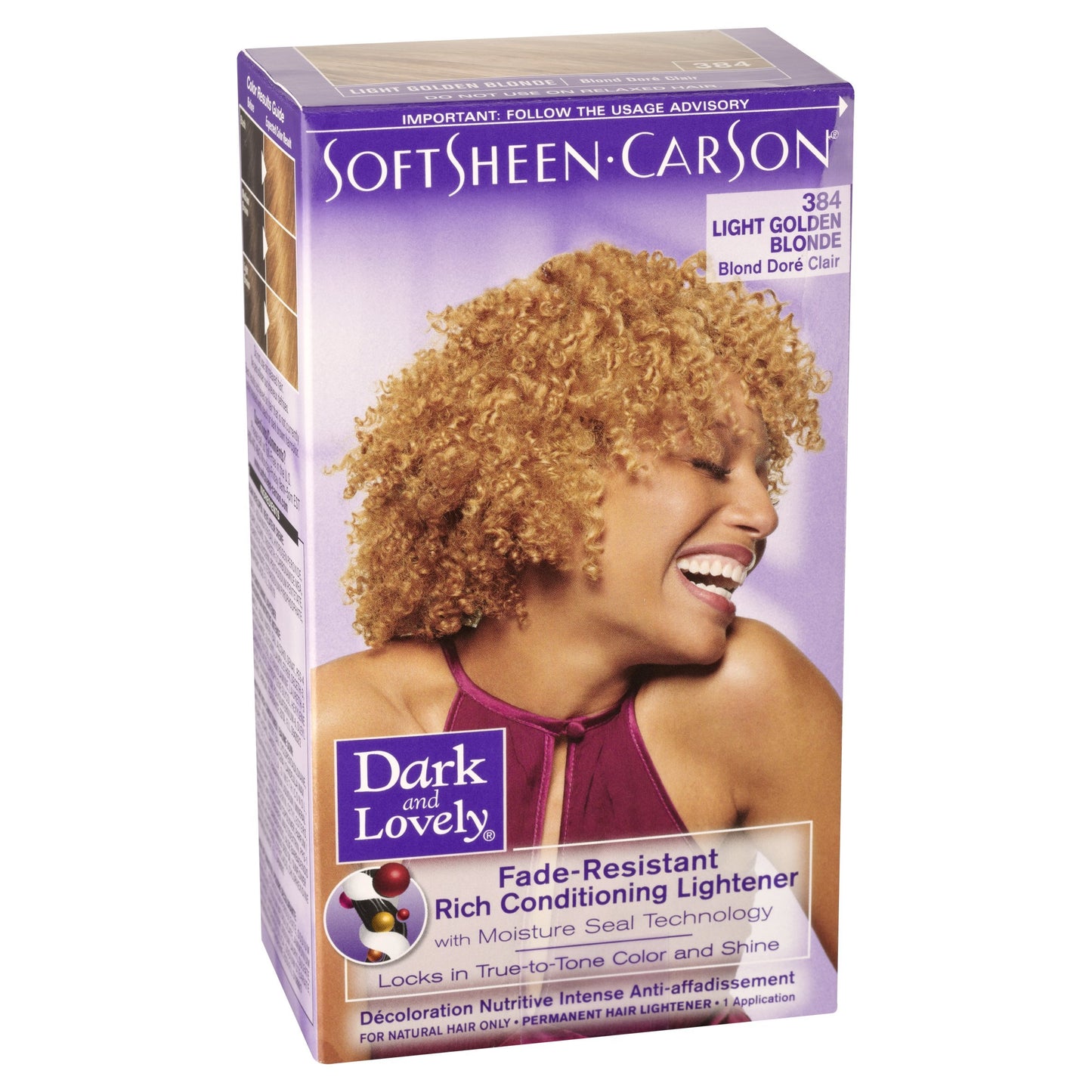 SoftSheen-Carson Dark and Lovely Permanent Hair Color Number 384, Light Golden Blonde by SoftSheen-Carson