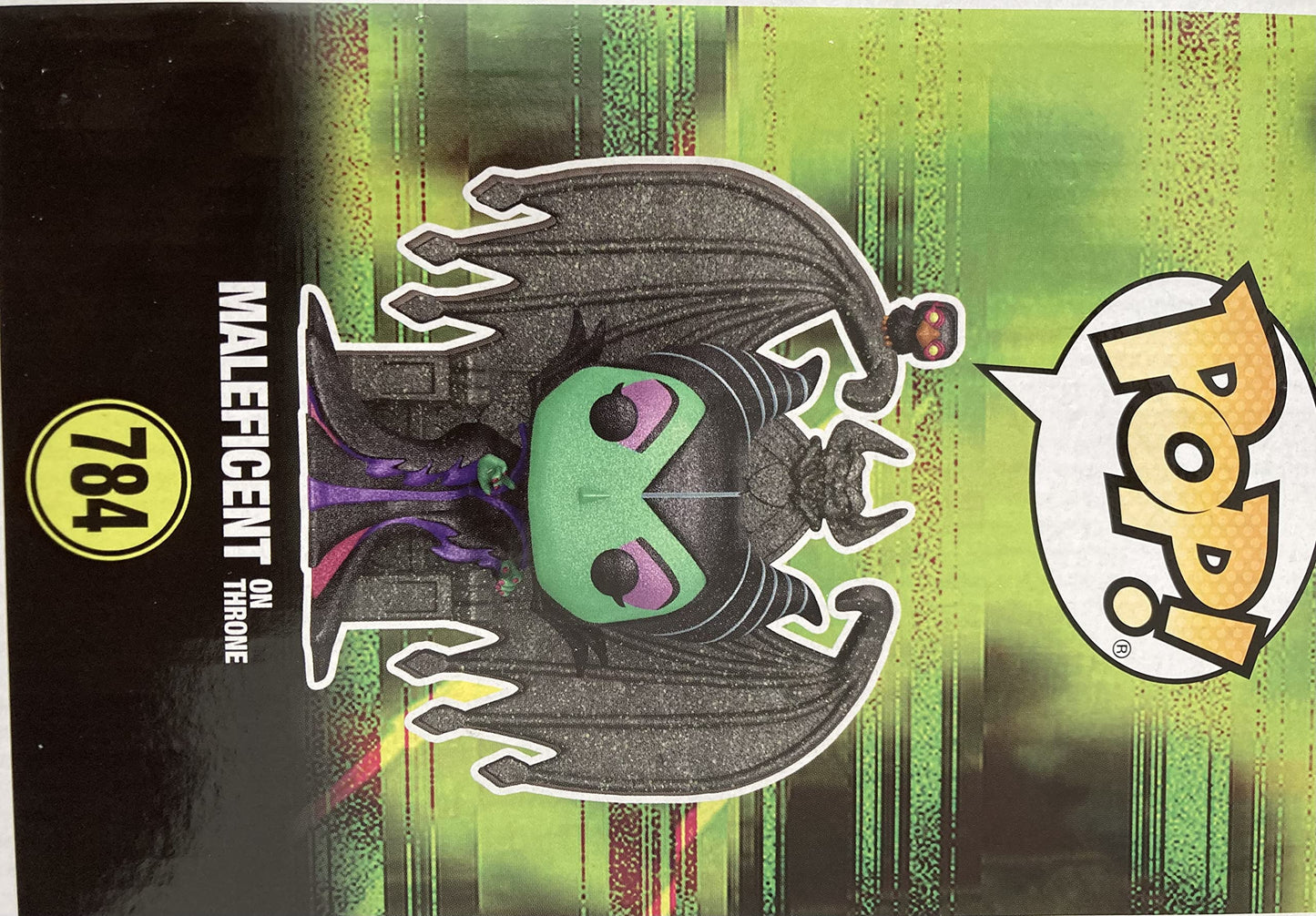 Funko POP Villians Maleficent ON Throne Diamond Glitter HOT Topic Exclusive