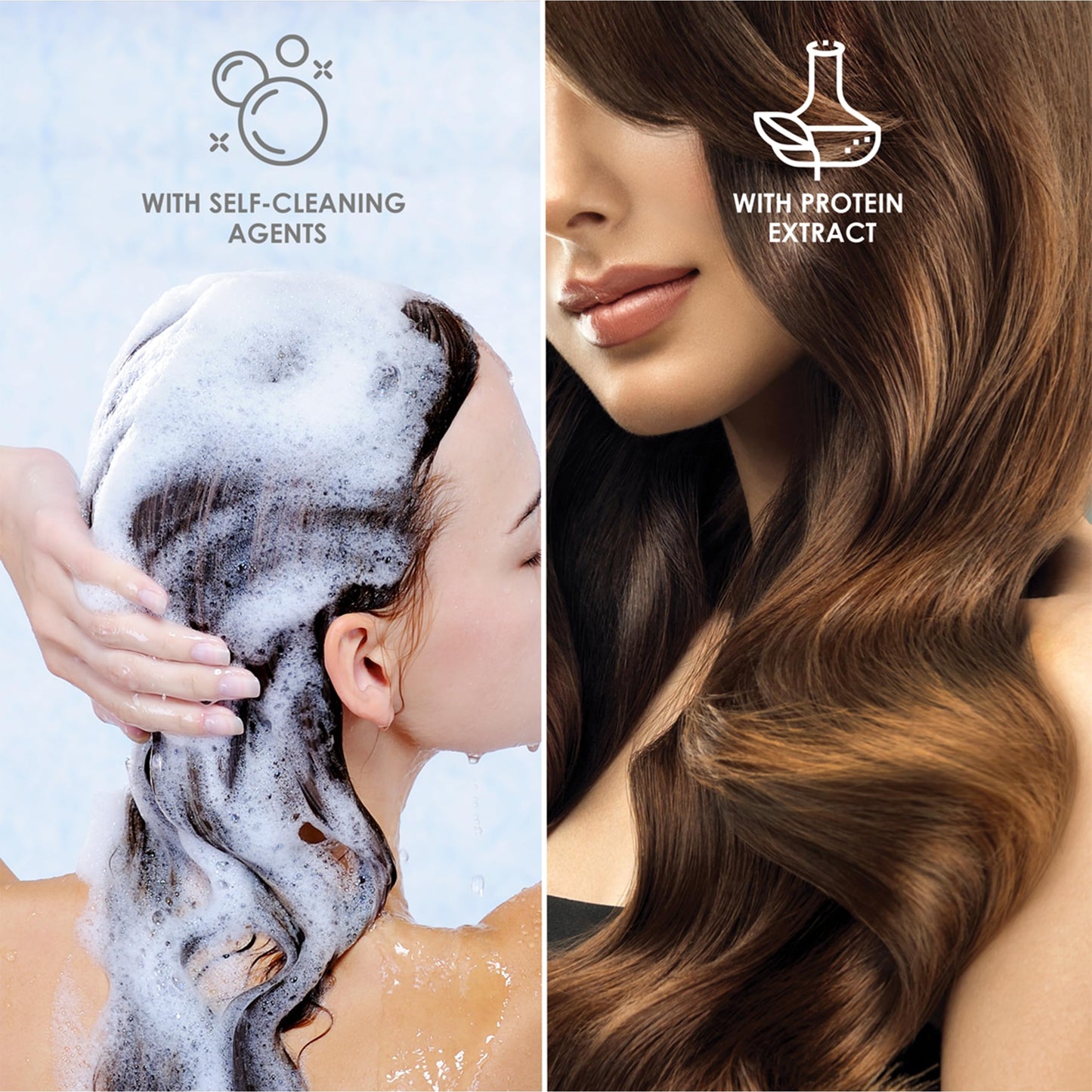 BOXY COLOR Coloring kit professional, permanent color cream hair dye with Vegetal Protein to get Hair with intense color shiny and silky. 100% Gray