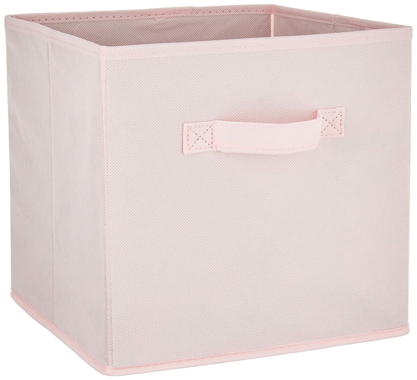 Achim Home Furnishings Collapsible Storage Bins, Set of 4, Rose Quartz