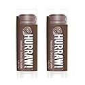 Hurraw! Hazelnut Tinted Lip Balm, 2 Pack: (Sheer Brown Tint) Organic, Certified Vegan, Cruelty and Gluten Free. Non-GMO, 100% Natural Ingredients.