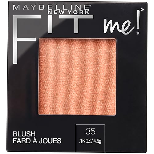 Maybelline New York Fit Me Blush, Coral, 0.16 Ounce