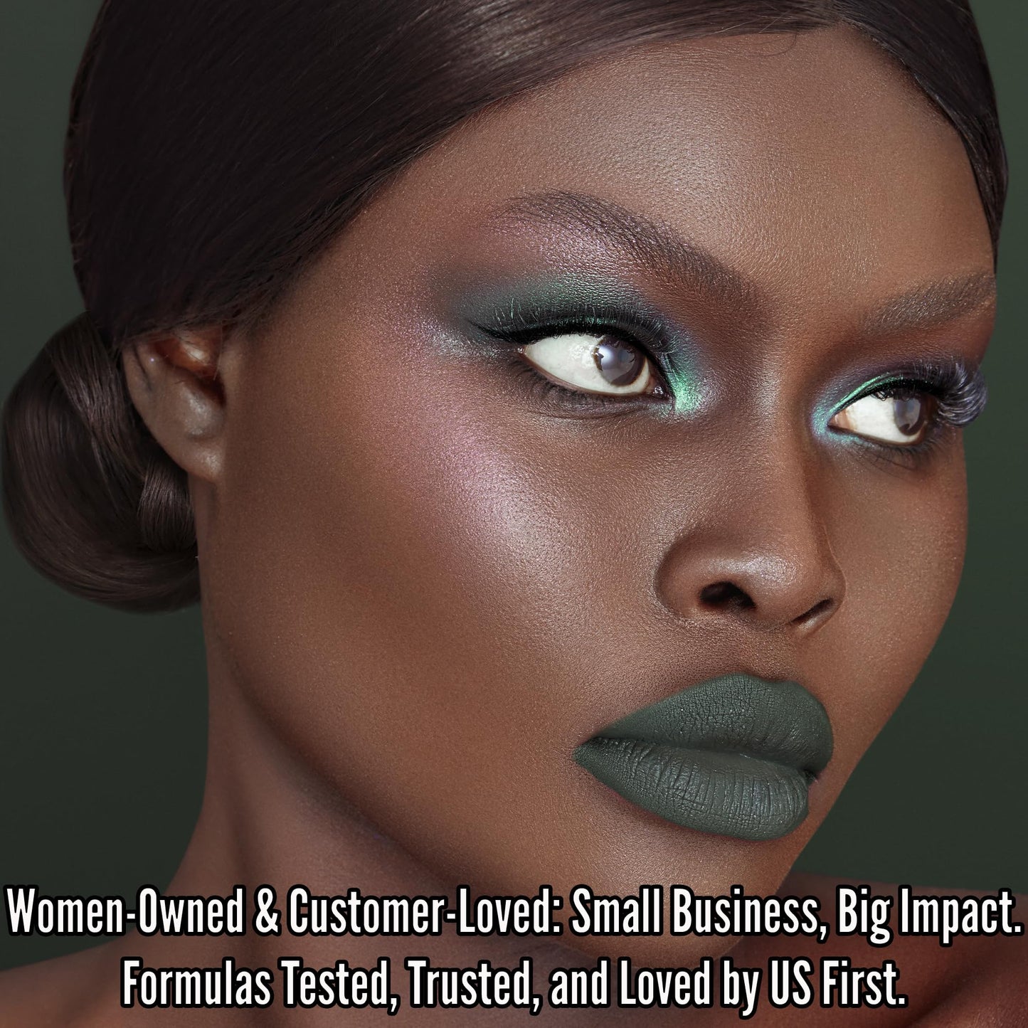 Mynena Matte Liquid Lipstick Army Green | Long-Lasting Comfort | Smudge-Proof Transfer-Resistant Vegan & Cruelty-Free | Full Coverage Non-Drying True
