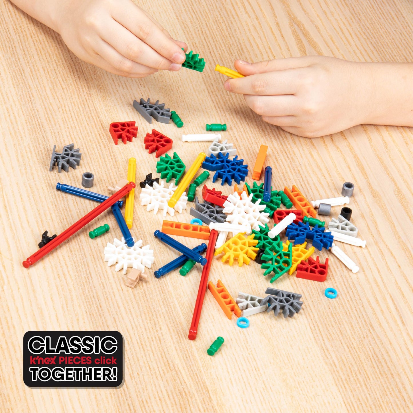 K'NEX - 3-in-1 Classic Amusement Park Building Set - 744 Pieces, Motorized, Kid Construction Set‚ Ages 9+