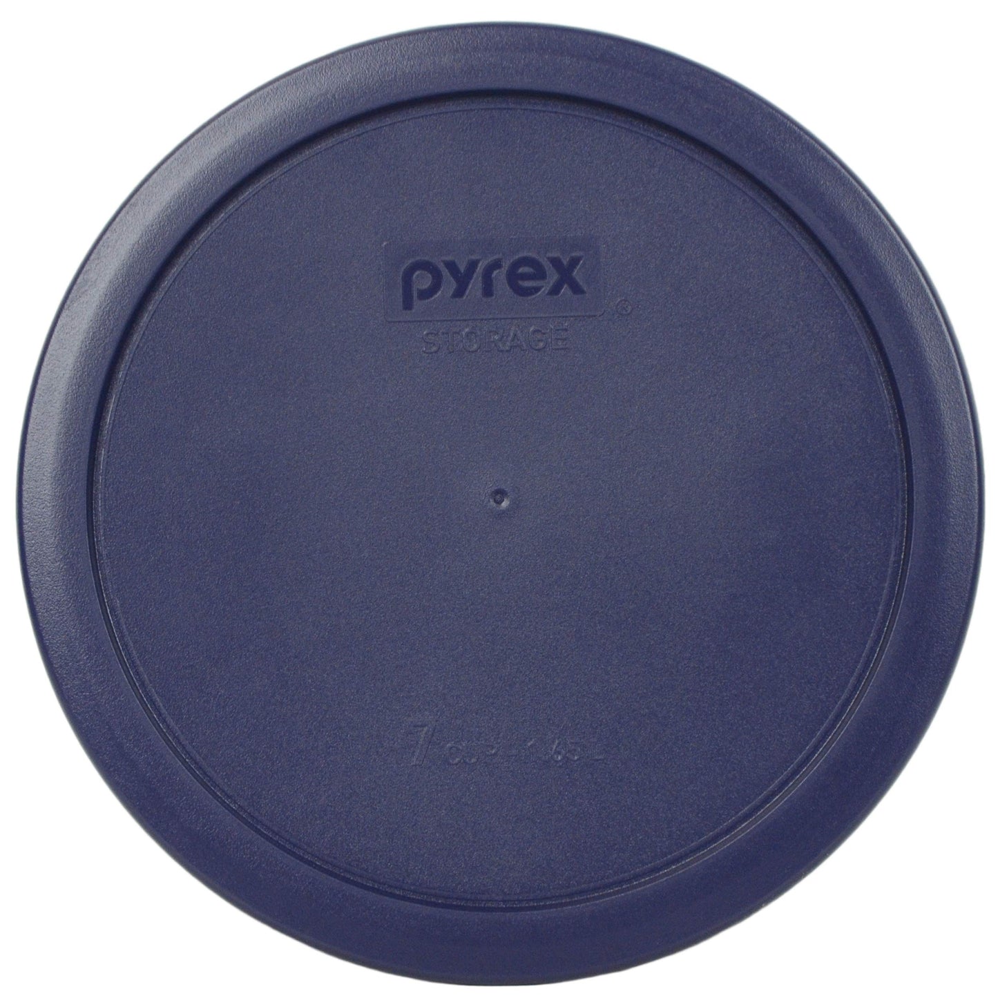 Pyrex 7403-PC 10-Cup, 7402-PC 6/7-Cup, & 7201-PC 4-Cup Blue Food Storage Replacement Lids - Made in USA