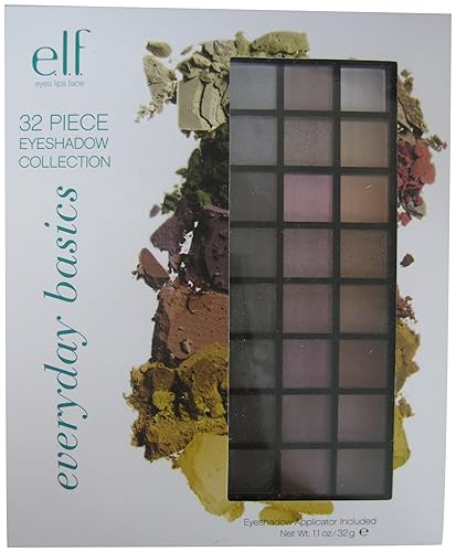 E.l.f. Eyeshadow Collection-32 Shades Everyday Basics,