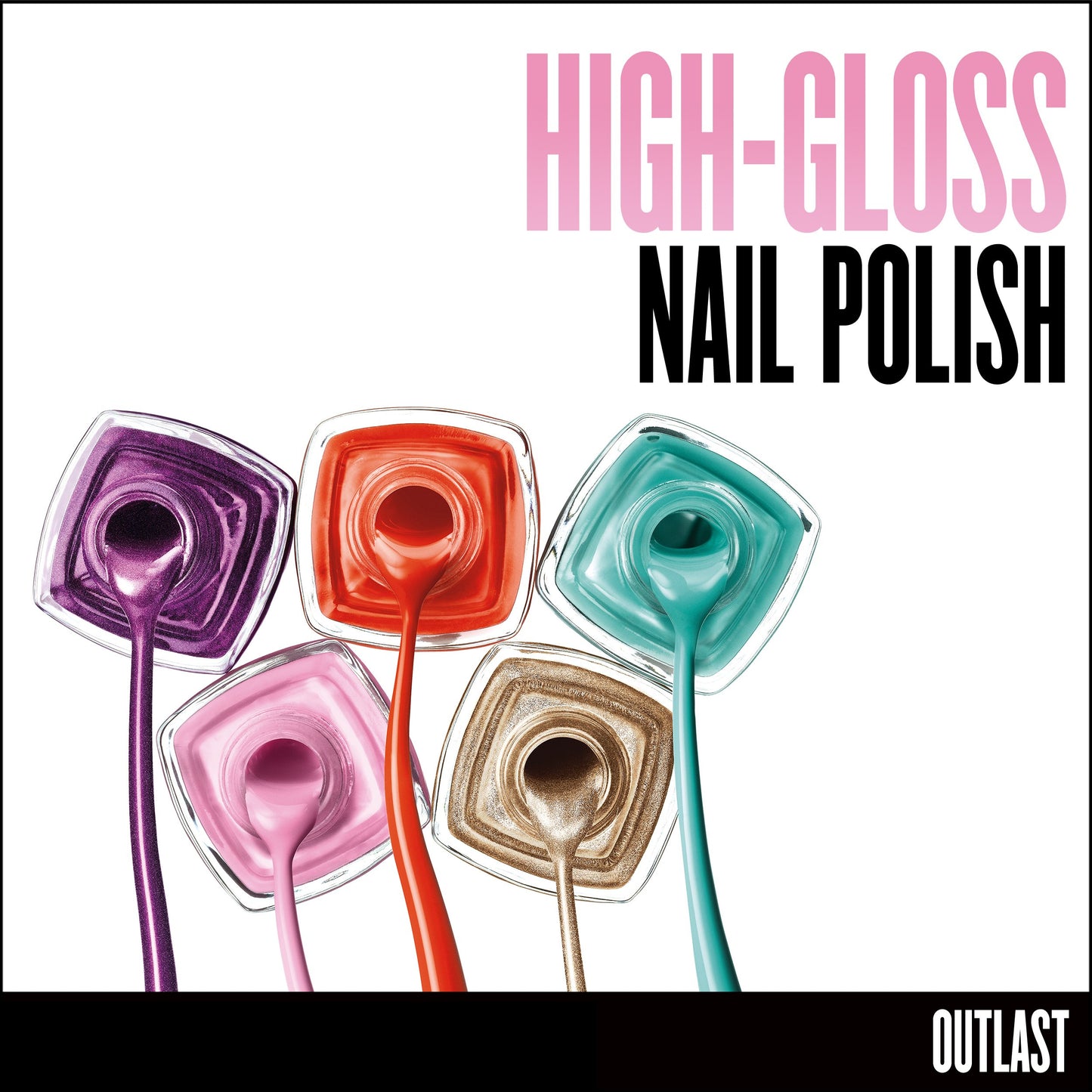 COVERGIRL Outlast Stay Brilliant Nail Gloss Diva After Dark 330, .37 oz Beauty & Personal Care COVERGIRL