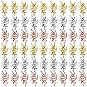 CustomyLife 150pcs Leaf Hair Jewelry for Dreadlock, Non-Faded Metal Braid Hair Beads, Locs Hair Cuff Clip Ring Charm Accessories for Earring Necklace