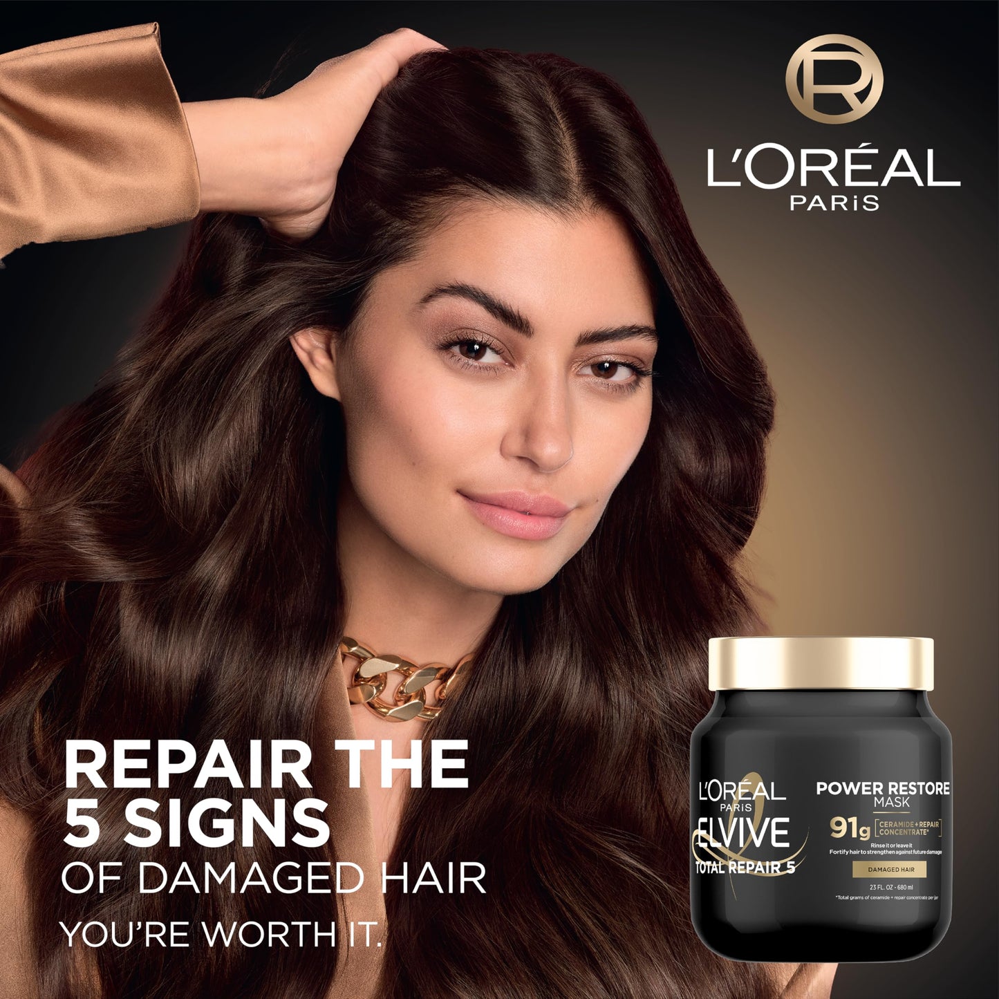 L'Oreal Paris Elvive TR5 Power Restore Multi Use Treatment (Packaging May Vary) Beauty and Personal Care L'Oreal Paris