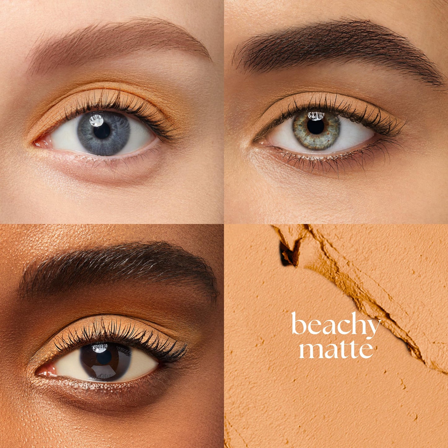 Julep Eyeshadow 101 Cream-to-Powder Waterproof Shadow Stick - Beachy Matte - Long-Lasting, Crease-Proof, Soft Sandy Beige Matte Cream Eyeshadow