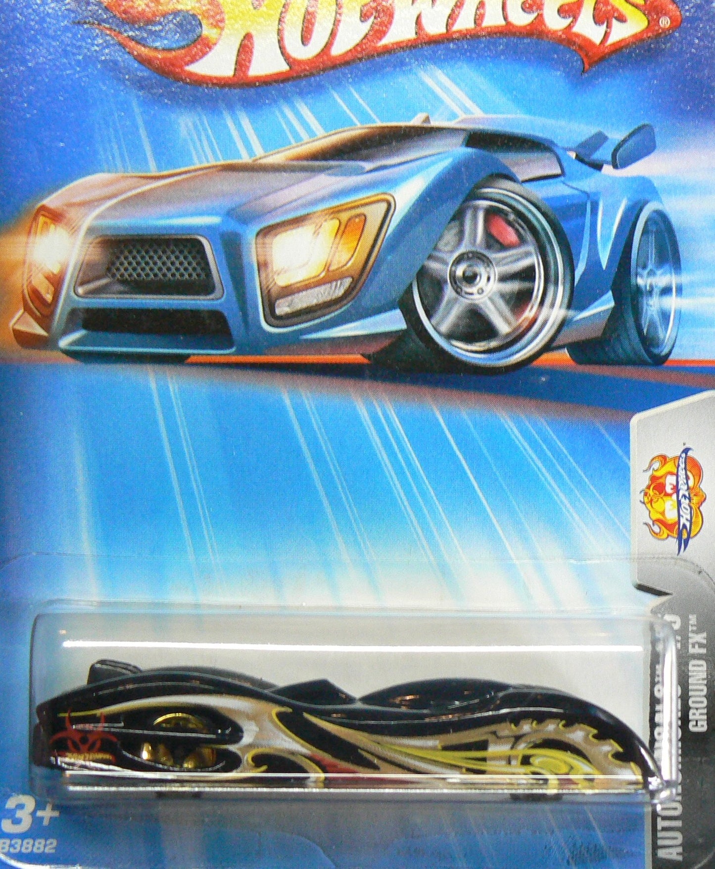 Hot Wheels 2004 Autonomicals 4/5 Ground FX BLACK 161