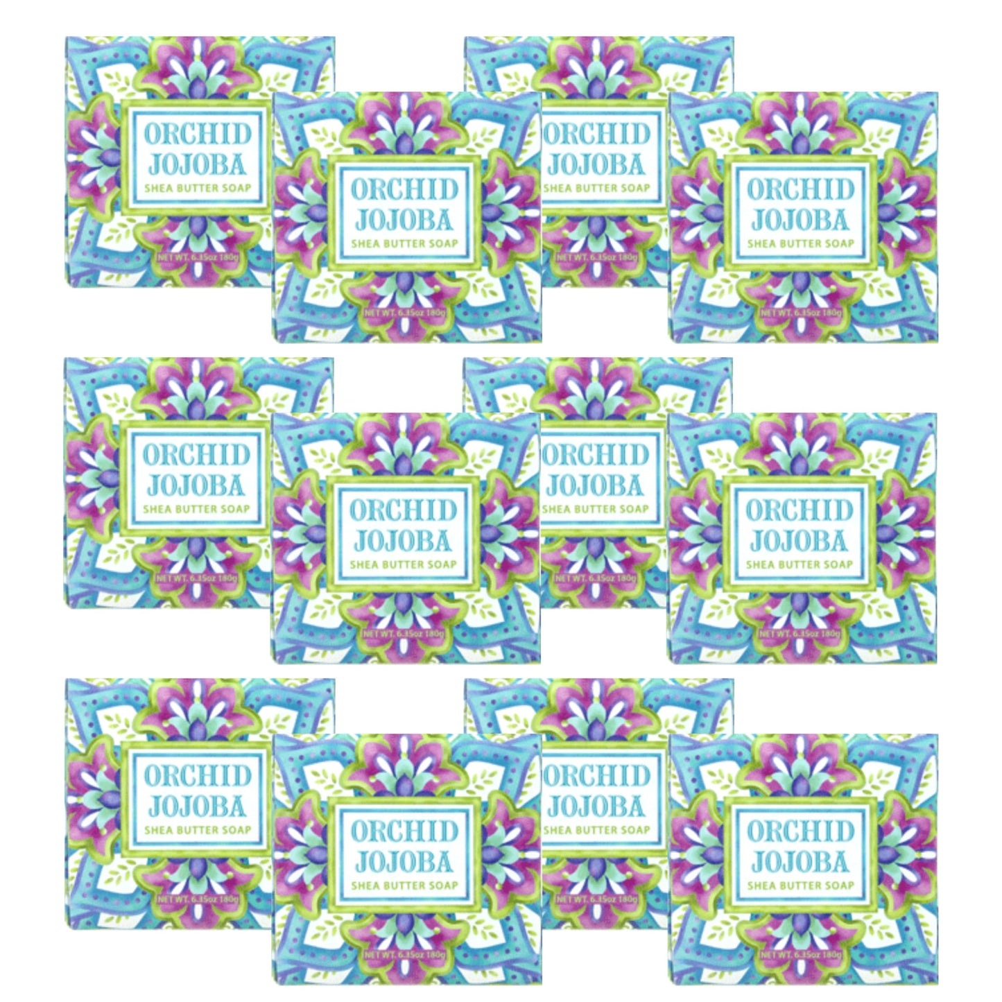 Greenwich Bay Mini Botanical Soap Bars - 12 Pack 1.9 oz Each - Individually Wrapped Guest Soaps for Airbnb, Spa, Travel, Bath - Travel Size Bar Soap