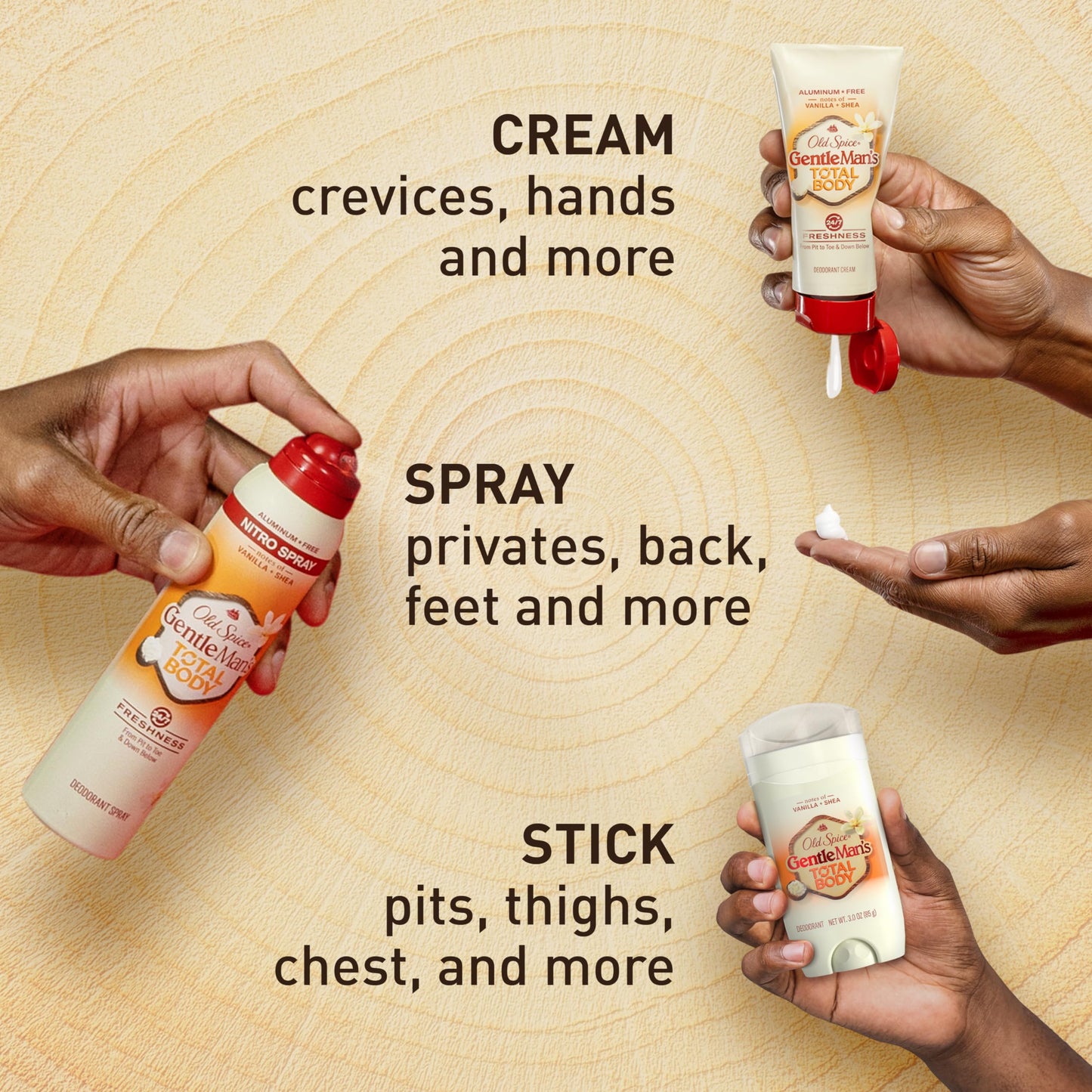 Old Spice Whole Body Deodorant Spray for Men, Aluminum Free, Lavender + Mint Scent, 24/7 Odor Protection, 24/7 Lasting Freshness, Dermatologist Tested, Gentle on Skin, Safe to Use All Over, 3.5 oz