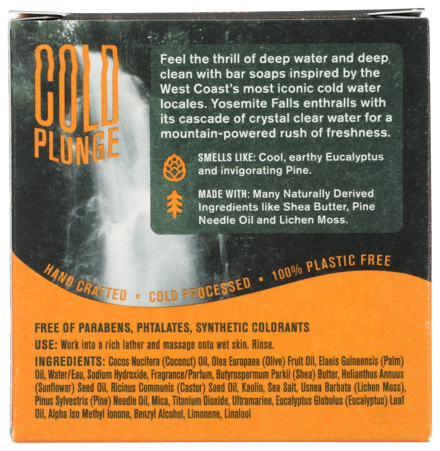 Every Man Jack, Soap Bar Cold Plunge Falls Yosemite, 5 Ounce