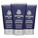 SCENT BEAUTY STETSON Personal Care Deep Clean Face & Beard Wash Men's Face Wash & Clarifying Soap - 5 oz - 3 Pack - Spirit