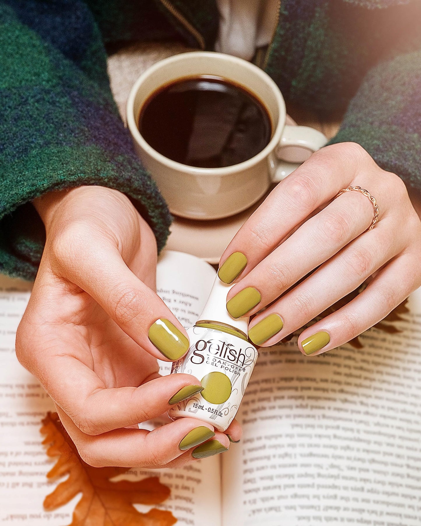 Gelish High Shine TPO-Free Soak-Off Gel Polish - Lost My Terrain of Thought, 15mL Beauty & Personal Care Gelish