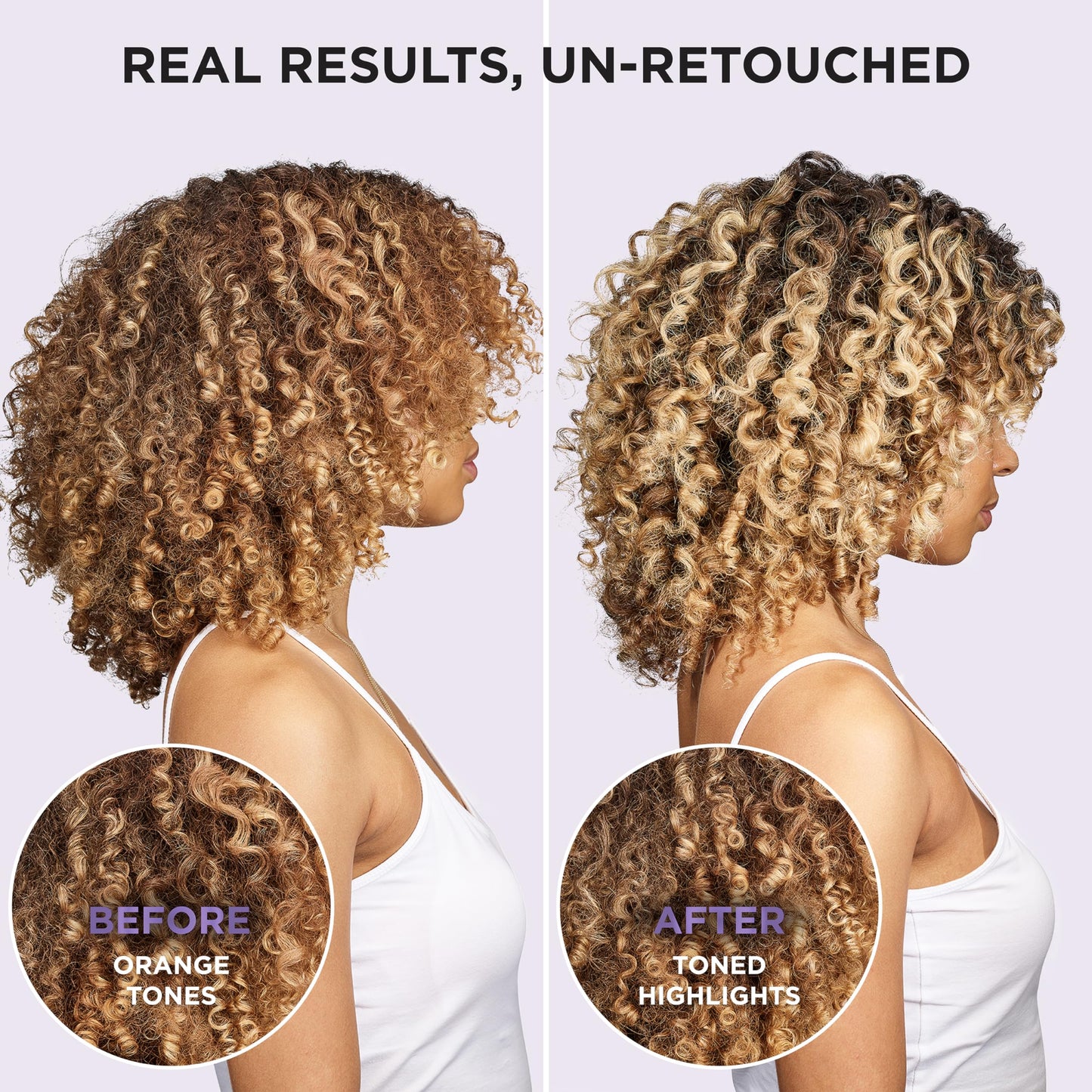 L’Oreal Paris Sulfate Free Brass Toning Purple Shampoo for Blonde, Bleached, Silver, or Brown Highlighted Hair, EverPure, 23 Fl Oz