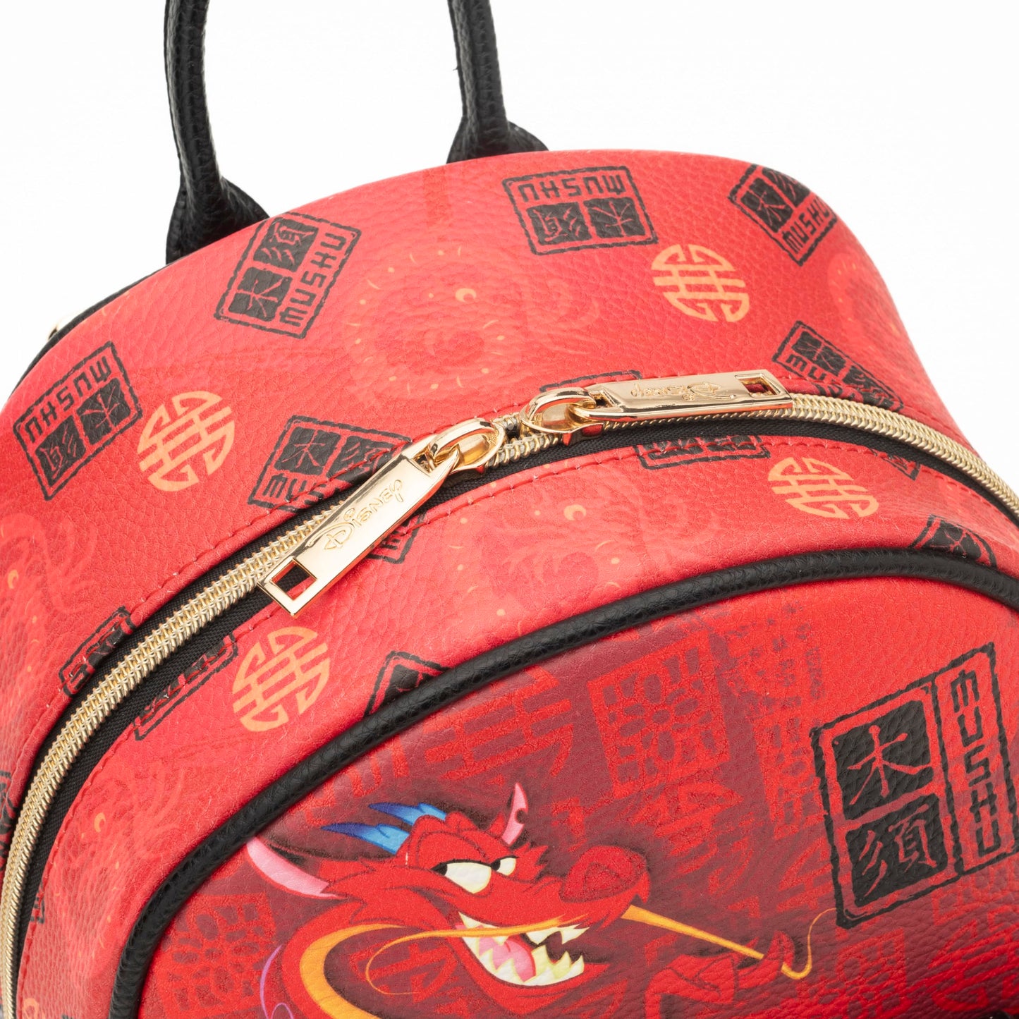 Wondapop - Mushu 11"" Vegan Leather Fashion Mini Backpack, Red